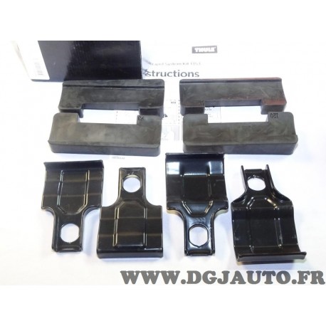 Kit pieds fixation barre de toit Thule KIT1353 pour toyota corolla spacio de 2004 à 2008 verso partir de 2009 