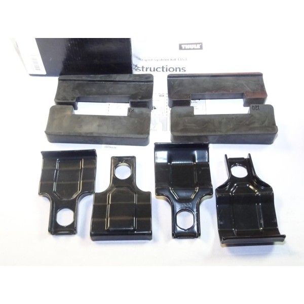 Kit pieds fixation barre de toit Thule KIT1353 pour toyota corolla spacio de 2004 à 2008 verso partir de 2009  