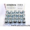 Lot 20 ecrous conique fixation roue jante M12x1.25 SW21 Norauto 320371 2890912