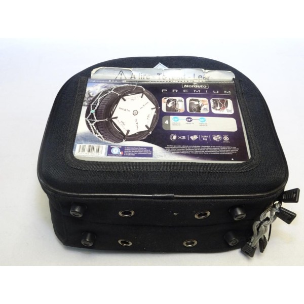 Paire chaines neige Norauto premium 4 pour pneu roue 175/70/13 185/65/13 195/55/14 175/55/15 195/50/15 175 70 13 185 65 13 195 5