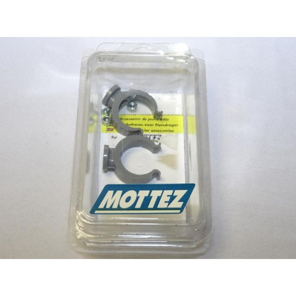 Lot 2 clips fixation plaque immatricuation sur porte velo Mottez A100B  