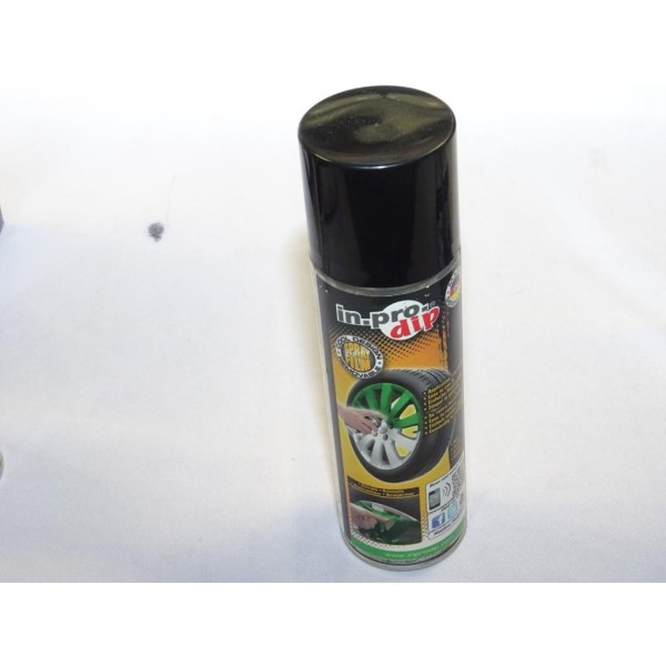 1 Bombe aerosol peinture verte pour jante roue Inprodip 00M30007  