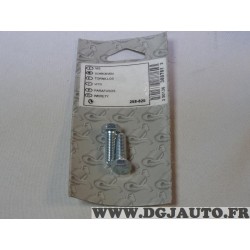 Sachet 2 vis boulon fixation echappement silencieux collecteur tuyau tube 25mm Bosal 258825 pour divers véhicules fiat alfa rome