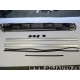 Paire barres de toit aluminium avec bouchons Load bars 127cm de long Thule 869 (juste les barres) 