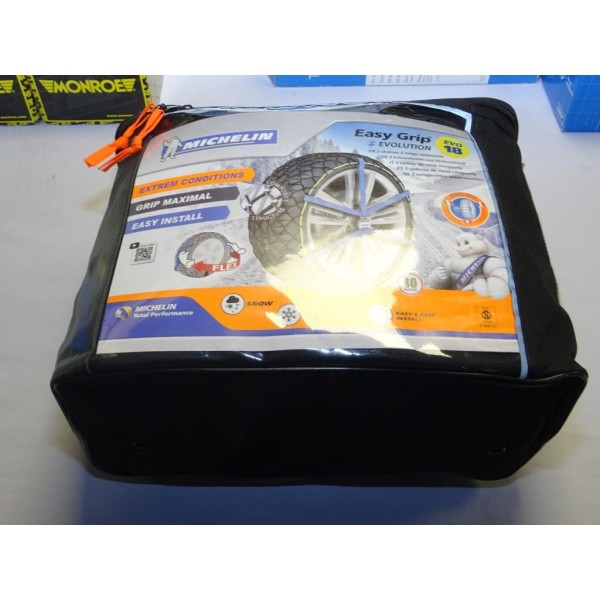 Paire chaussettes neige Michelin EVO18 pour pneu roue jante 255/70/16 265/70/16 255/65/17 255/60/18 255 70 16 265 70 16 255 65 1