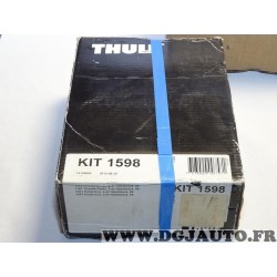 Kit pieds fixation barre de toit Thule 1598 KIT1598 pour fiat grande punto evo partir de 2005 