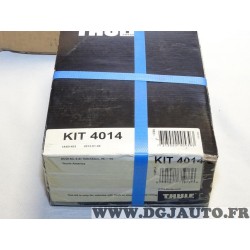 Kit pieds fixation barre de toit Thule 4014 KIT4014 pour audi A3 5 portes partir de 2004 