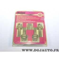 Pack 4 boulons ecrou antivol roue jante M12x1.25 M12 x 1.25 Mcgard 26000SU pour citroen BX CX xsara picasso visa alfa romeo 155 