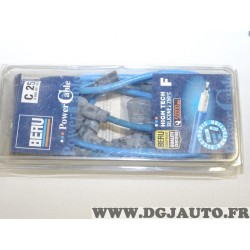 Jeu cable faisceau fils allumage bougie Beru C25 0900301065 pour renault 19 21 R19 R21 1.7 essence 