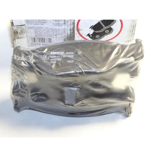 Jeux 4 plaquettes de frein avant montage teves Klaxcar 24433Z pour fiat barchetta brava bravo 1 marea lancia dedra delta  