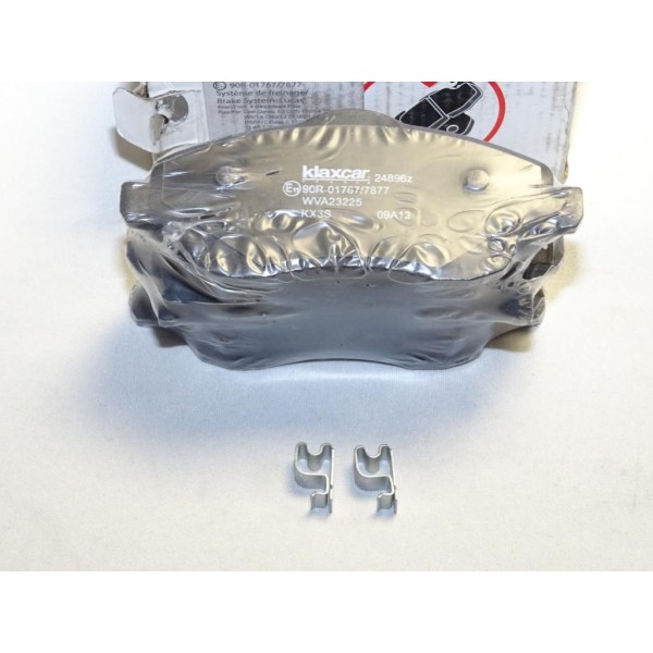 Jeux 4 plaquettes de frein montage lucas Klaxcar 24896Z pour opel corsa C combo meriva A B tigra B  