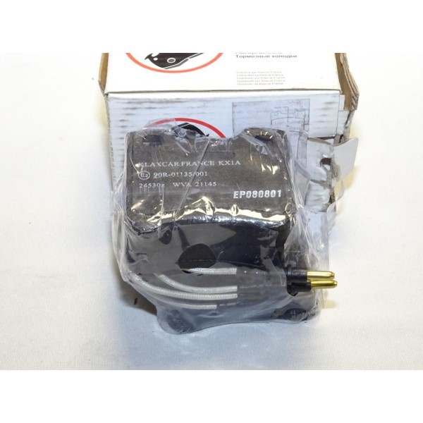 Jeux 4 plaquettes de frein avant montage teves Klaxcar 24530Z pour citroen AX peugeot 106 mega club  