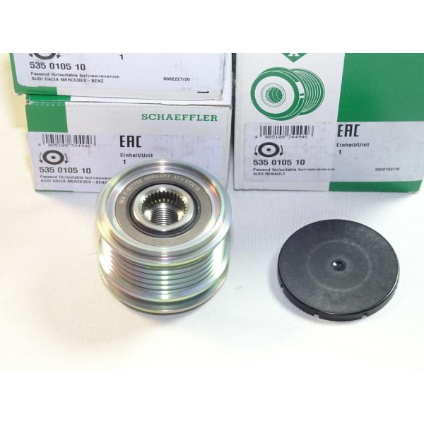 Poulie alternateur INA 535010510 pour renault clio 2 3 II III kangoo laguna 1 2 I II megane 1 2 I II dont scenic 1 2 I II nissan