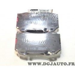 Jeux 4 plaquettes de frein avant montage brembo Jurid 571961JC pour mercedes classe S SL ML W220 W221 R129 R230 