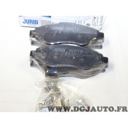 Jeux 4 plaquettes de frein avant montage bendix Jurid 573076JC pour fiat bravo 2 II stilo lancia lybra alfa romeo mito