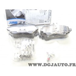 Jeux 4 plaquettes de frein avant montage lucas Jurid 571945JC pour mercedes classe A W168 