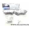 Jeux 4 plaquettes de frein avant montage lucas Jurid 571945JC pour mercedes classe A W168