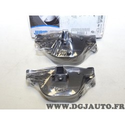 Jeux 4 plaquettes de frein arriere montage teves Jurid 571991JC pour BMW E82 E90 E92 E93 E60 E61 E63 E64 E65 E66 E67 E70 F15 F85