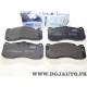 Jeux 4 plaquettes de frein avant montage brembo Jurid 573294JC pour BMW serie 1 3 E81 E82 E87 E88 E90 E91 E92 E93 