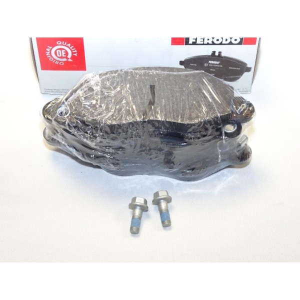 Jeux 4 plaquettes de frein avant montage bendix Ferodo FVR1461 pour ford transit 5 V de 2000 à 2006  