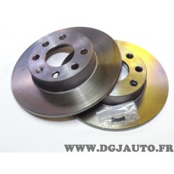 Paire disques de frein avant 236mm plein Norauto NDF6193 pour opel ascona C astra F corsa A B kadett D E vectra A