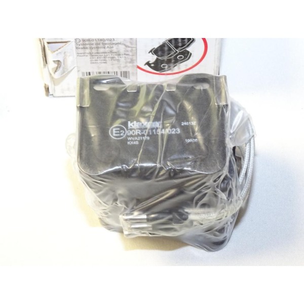 Jeux 4 plaquettes de frein avant montage TRW Klaxcar 24813Z pour citroen AX  