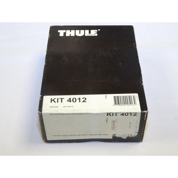 Kit pieds fixation barre de toit Thule 4012 KIT4012 pour opel insignia break partir de 2008  