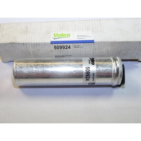 Bouteille filtre deshydrateur circuit climatisation Valeo 509924 pour mazda 3 BK 5 CR19  