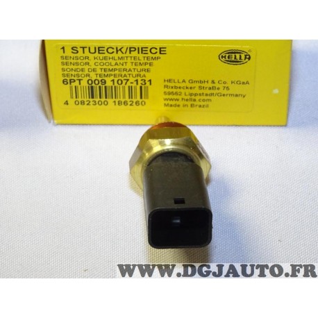 Sonde temperature liquide de refroidissement Hella 6PT009107-131 pour renault laguna 1 2 I II twingo 1 megane 1 2 I II scenic 1 