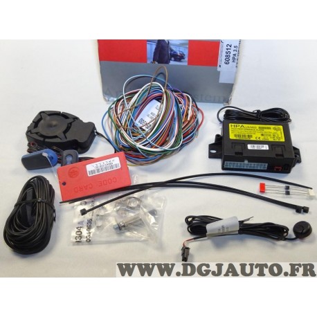 Kit alarme antivol auto Meta system HPA 3.5 HPA3.5 608512 