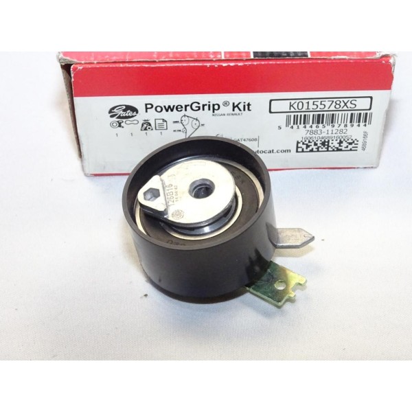 Galet tendeur SANS vis courroie de distribution (non incluse) Gates K015578XS pour renault clio 2 II kangoo megane 2 II scenic 2