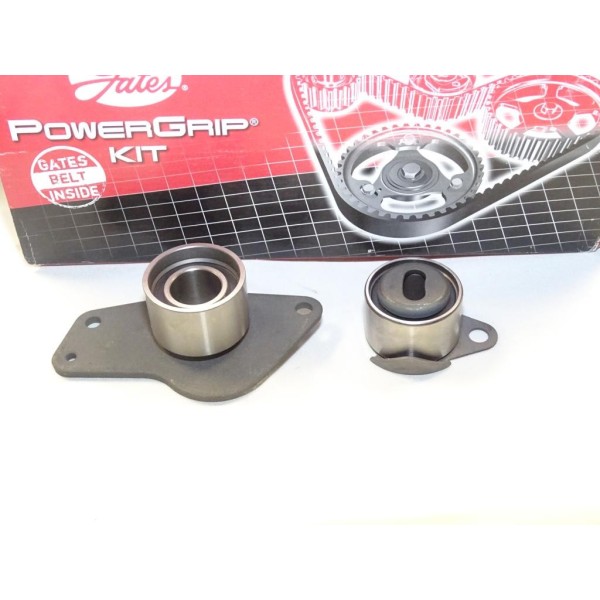 Ensemble galets tendeur + enrouleur courroie de distribution (non incluse) Gates K015484XS pour renault clio 1 2 I II express ka