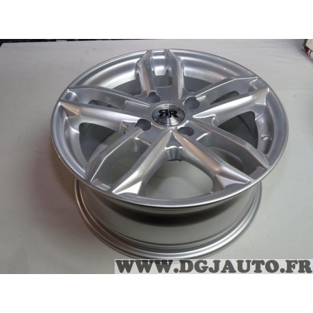 Jante alliage alu 6.5x15 ET25 4x108 roue 15" 15 pouces (modele exposition) Racer Racer J15962565DAR.BS* pour citroen C2 C3 C4 C5