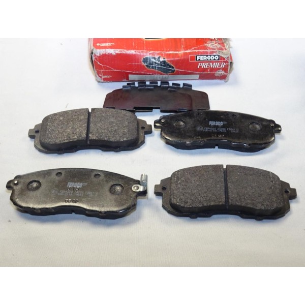 Jeux 4 plaquettes de frein avant montage hitachi Ferodo FDB4112 pour fiat sedici suzuki SX4  