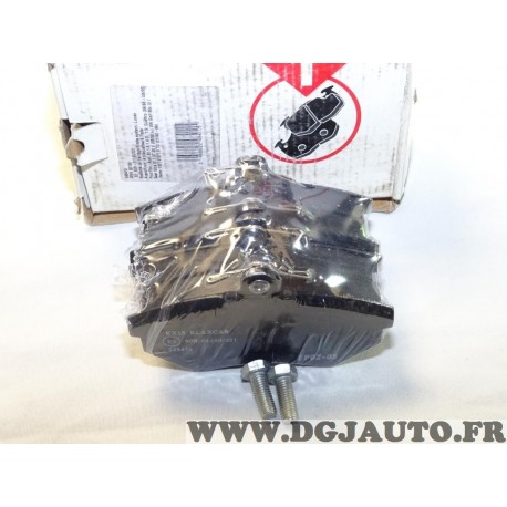 Jeux 4 plaquettes de frein avant montage lucas Klaxcar 24841Z pour audi 80 90 100 quattro seat ibiza 2 II inca cordoba toledo vo