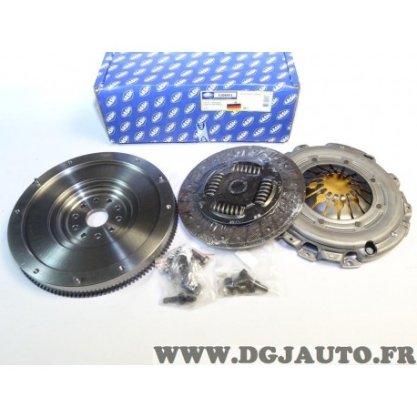 Kit embrayage disque + mecanisme + butée + volant moteur Sasic 5106051 5616003 pour opel astra G zafira A vectra C signum 2.0DTI