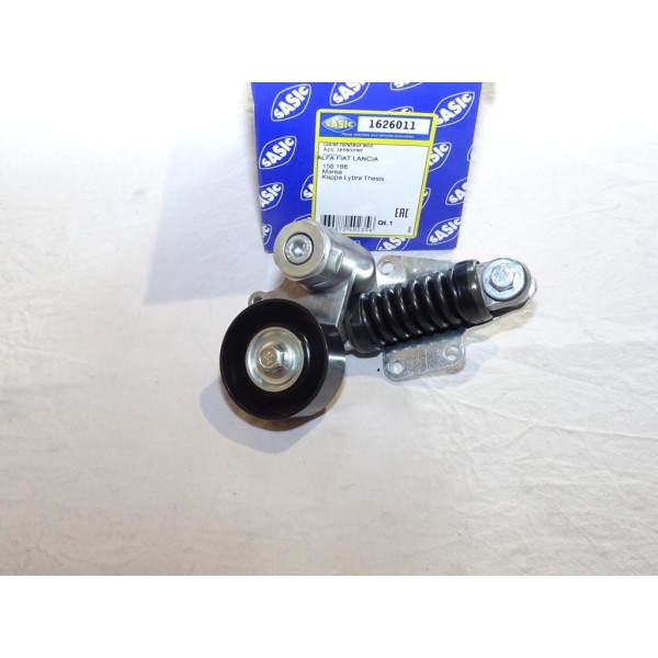 Galet tendeur courroie accessoire Sasic 1626011 46460702 pour lancia kappa lybra thesis alfa romeo 156 166 fiat marea 2.4JTD 2.4