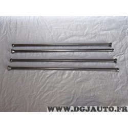 Lot 4 tiges de culbuteur Sasic 9400080 0940.08 pour peugeot 504 505 J7 J9 2.3D 2.5D 2.5TD 2.3 2.5 D TD diesel 