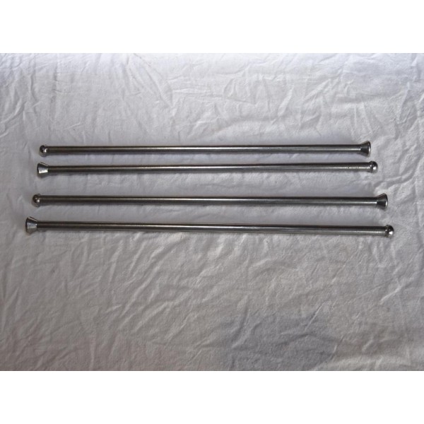 Lot 4 tiges de culbuteur Sasic 9400080 0940.08 pour peugeot 504 505 J7 J9 2.3D 2.5D 2.5TD 2.3 2.5 D TD diesel  