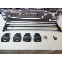 Paire barres de toit aluminium Thule wingbar edge 959X type 9595 avec système verrouillage 