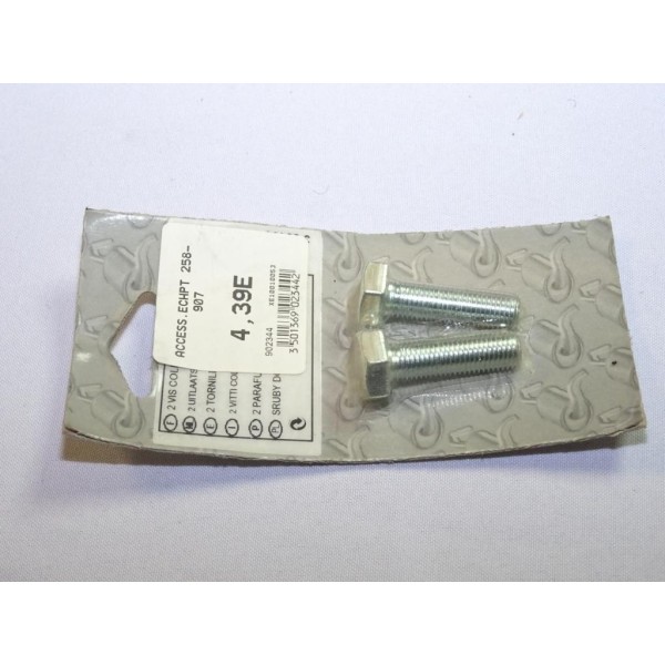 Lot 2 vis boulon fixation echappement silencieux collecteur tuyau 35mm Bosal 258907 pour divers véhicules fiat alfa romeo lancia