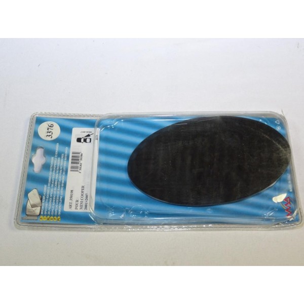 Vitre miroir glace retroviseur avant droit MAD 3376 350198 pour mini cooper de 2001 à 2007  