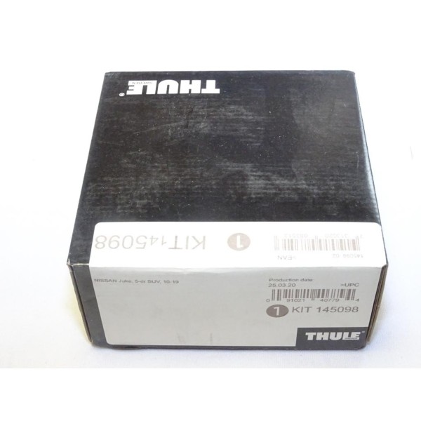 Kit pieds fixation barre de toit 145098 Thule KIT145098 pour nissan juke 5 portes de 2010 à 2019  