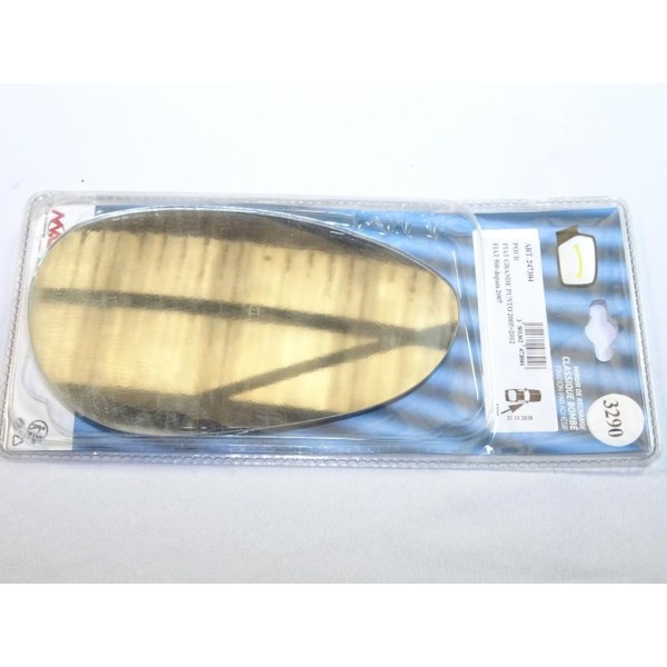 Vitre miroir glace retroviseur avant droit MAD 3290 247304 pour fiat 500 partir de 2007 grande punto evo de 2005 à 2012  