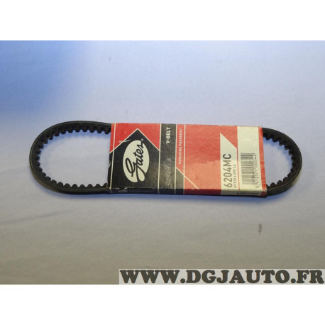Courroie alternateur 10x600 Gates 6204MC pour audi 80 100 citroen CX C25 DS ID peugeot 309 504 505 J5 J9 renault 5 R5 suzuki vit