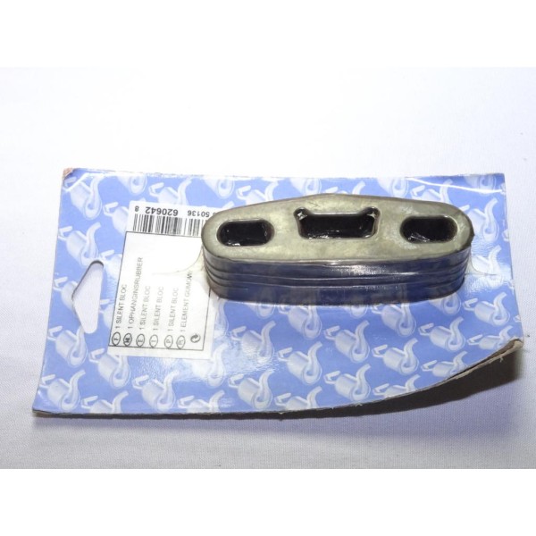 Silent bloc fixation silencieux tuyau echappement Bosal 255911 pour opel kadett E astra F daewoo espero nexia  