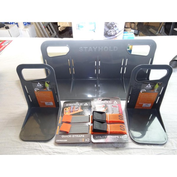 Kit organiseur rangement compartiment de coffre Stayhold super pack (contenu de la photo)  