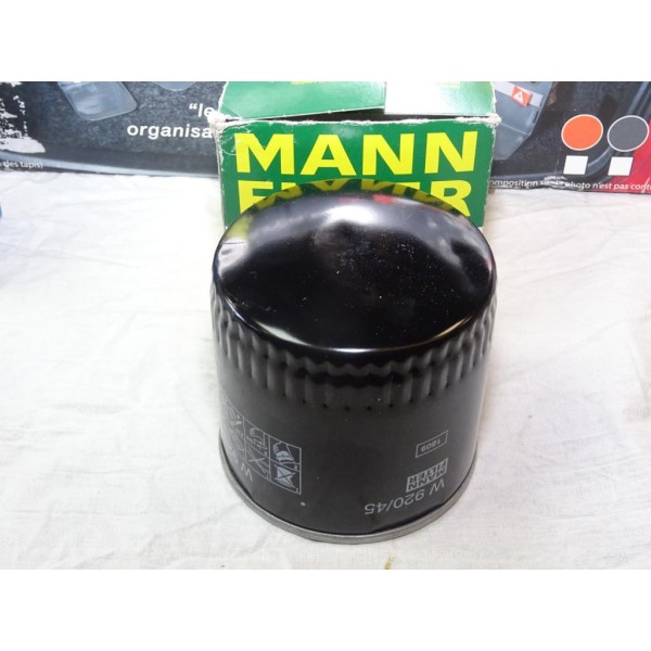 Filtre à huile Mann filter W920/45 pour ford mondeo 1 2 3 I II III cougar maverick jeep grand cherokee commander land rover disc