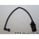Contacteur detecteur temoin usure plaquettes de frein GIC356 pour audi A4 A5 A6 A7 Q5
