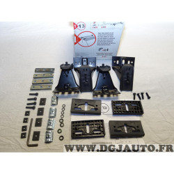 Kit pieds fixation barre de toit Klaxcar N°13 pour citroen evasion xantia xsara break fiat ulysse ford focus 2 II galaxy 2 II la